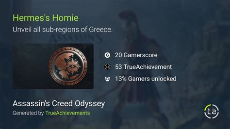 hermes achievement ac odyssey|ac odyssey hermes homie.